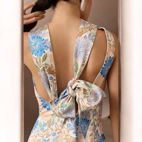 NWT Significant Other Lana Wide Leg Jumpsuit in Daylight Floral - Picture 8 of 10